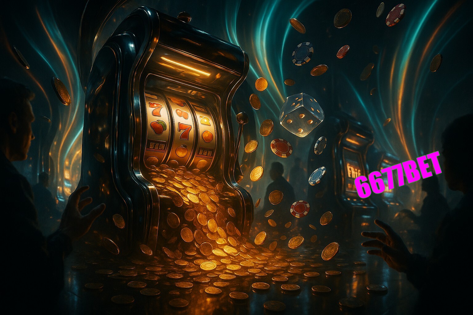 Diversos jogos de caça-níqueis